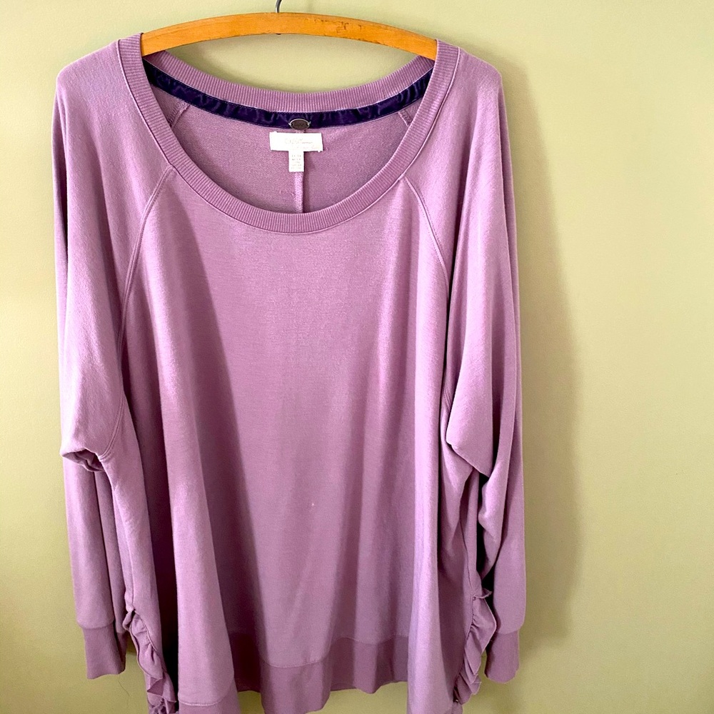 Purple Sweatshirt, size 3x